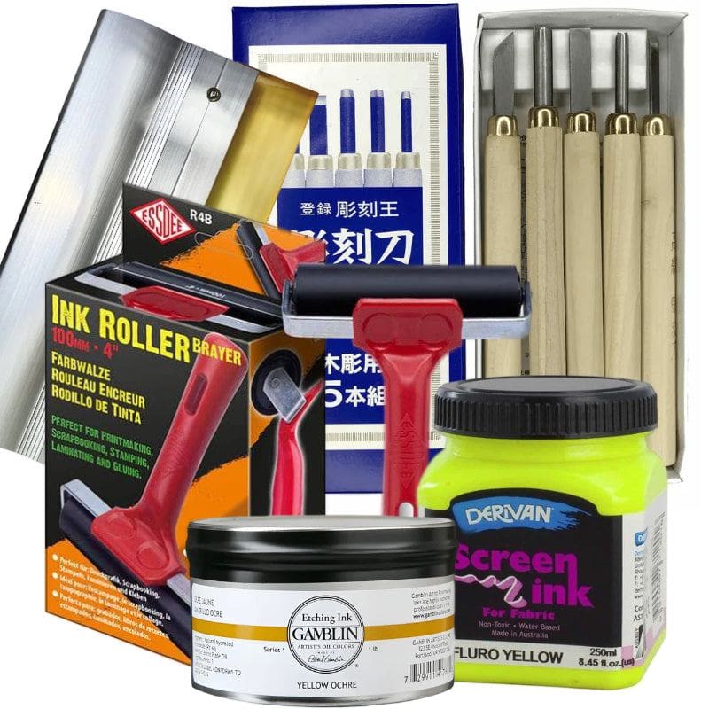 Printing Kit Machine Printmaking Kit — The Sydney Art Store