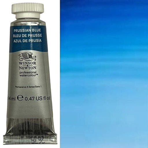 WINSOR & NEWTON WATERCOLOURS WINSOR & NEWTON WATERCOLOURS Prussian Blue 14ml W&N Watercolour