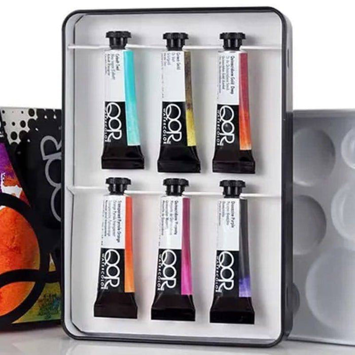 QOR QOR Qor Watercolour High Chroma 6 Set 5ml