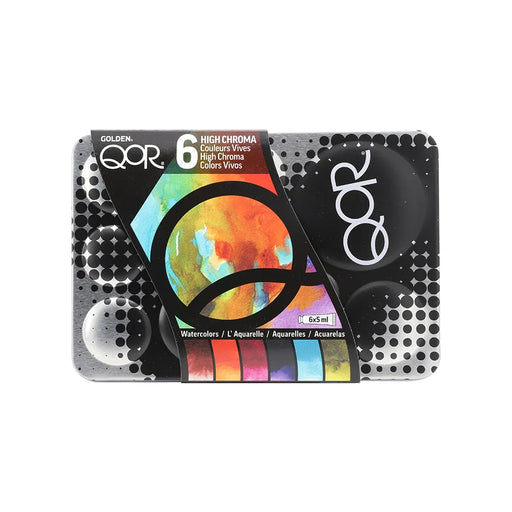 QOR SETS QOR Qor Watercolour High Chroma 6 Set 5ml