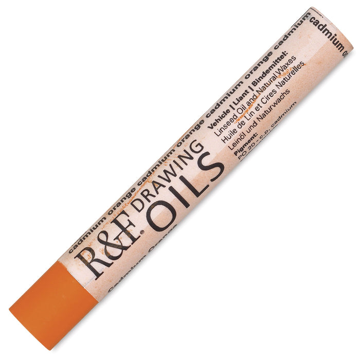 R&F Drawing Oils R&F Cadmium Orange R&F Drawing Oils 12ml