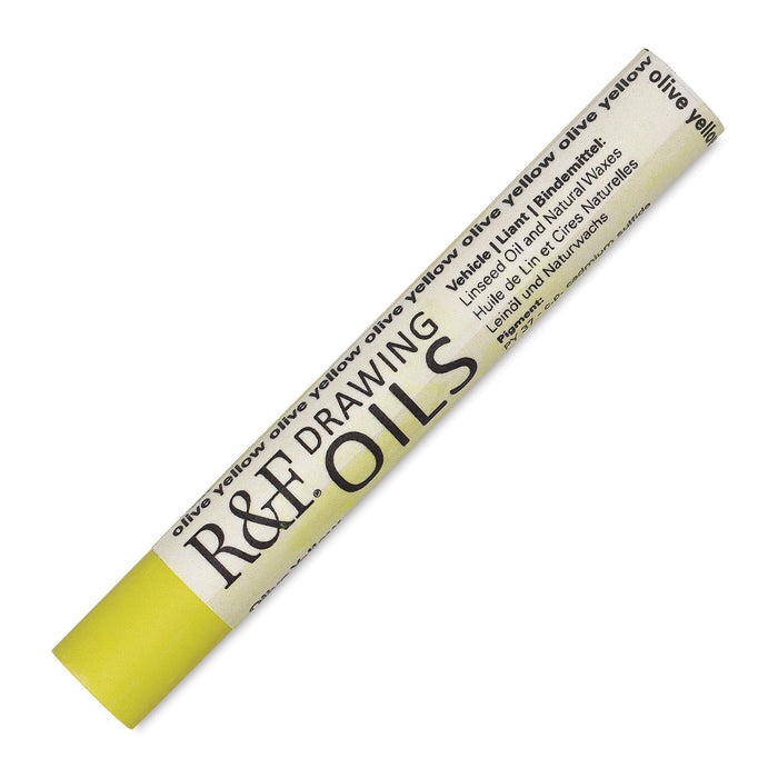 R&F Drawing Oils R&F Olive Yellow R&F Drawing Oils 12ml