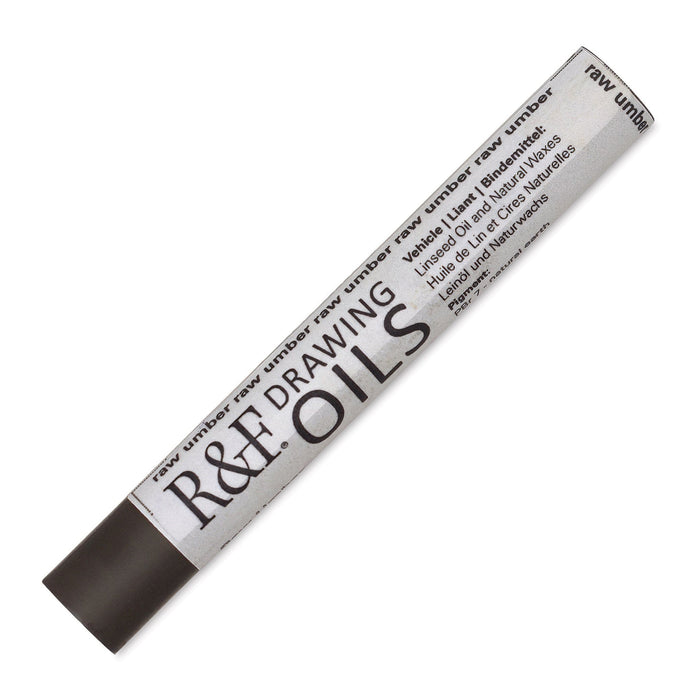R&F Drawing Oils R&F Raw Umber R&F Drawing Oils 12ml