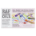 R&F Drawing Oils R&F 6 pc x 12ml colours R&F Drawing Oils Modern Colour Set