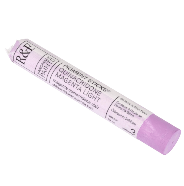 R&F R&F R&F Oil Sticks Quinacridone Magenta Light