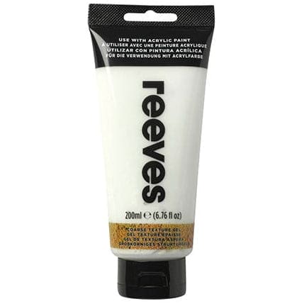 REEVES ACRYLICS REEVES ACRYLICS Reeves Coarse Texture Gel 200ml