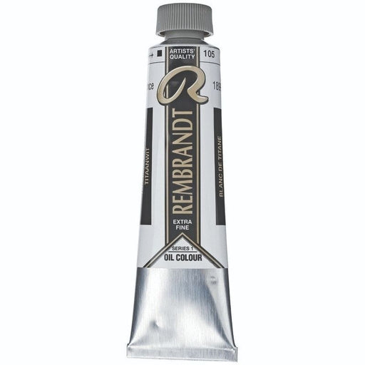 REMBRANDT OILS REMBRANDT 40ml Rembrandt Oil - 105 - Titanium White S1