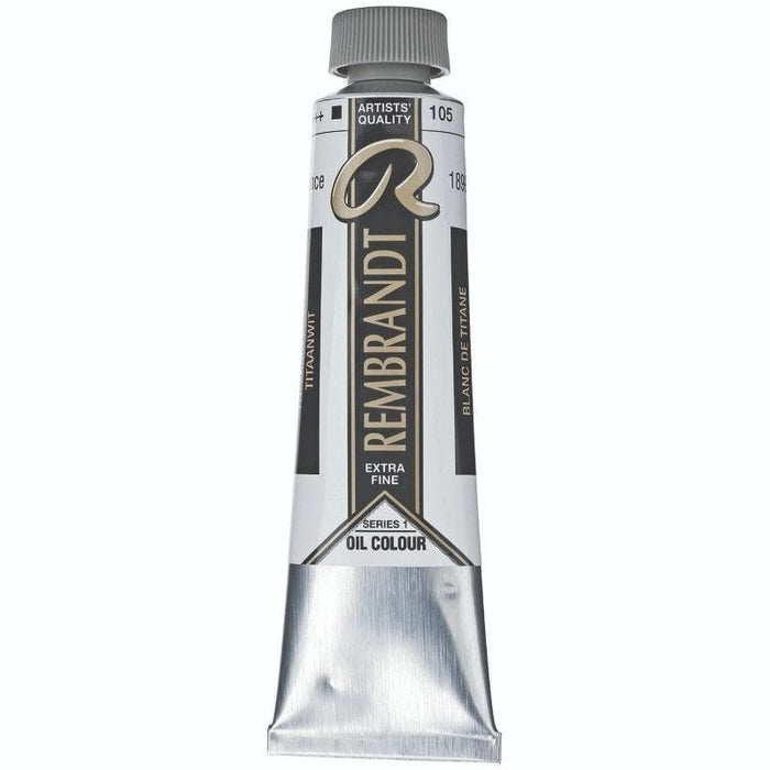 REMBRANDT OILS REMBRANDT 40ml Rembrandt Oil - 105 - Titanium White S1