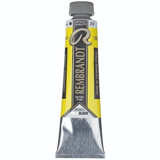 REMBRANDT OILS REMBRANDT Rembrandt Oil 40ml - 207 - Cadmium Yellow Lemon S4