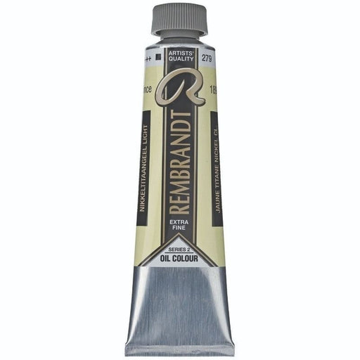 REMBRANDT OILS REMBRANDT Rembrandt Oil 40ml - 279 - Nickel Titanium Yellow Light S2