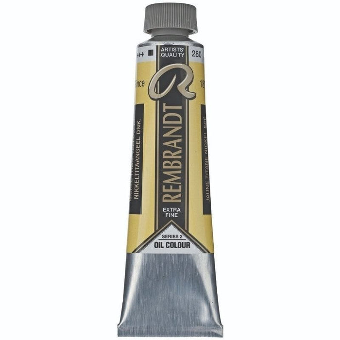 REMBRANDT OILS REMBRANDT Rembrandt Oil 40ml - 280 - Nickel Titanium Yellow Deep S2