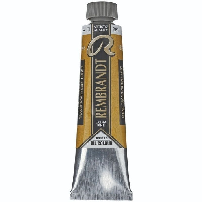 REMBRANDT OILS REMBRANDT Rembrandt Oil 40ml - 281 - Transparent Yellow Green S3
