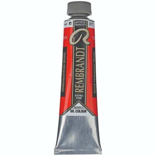 REMBRANDT OILS REMBRANDT Rembrandt Oil 40ml - 377 - Permanent Red Medium S3
