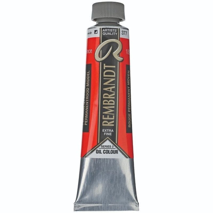 REMBRANDT OILS REMBRANDT Rembrandt Oil 40ml - 377 - Permanent Red Medium S3