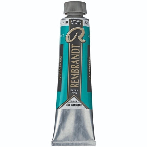 REMBRANDT OILS REMBRANDT Rembrandt Oil 40ml - 522 - Turquoise Blue S3