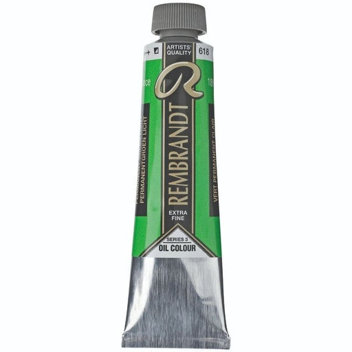 REMBRANDT OILS REMBRANDT Rembrandt Oil 40ml - 618 - Permanent Green Light S3