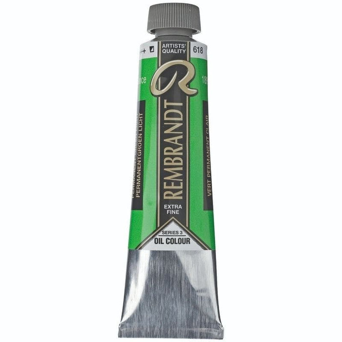 REMBRANDT OILS REMBRANDT Rembrandt Oil 40ml - 618 - Permanent Green Light S3