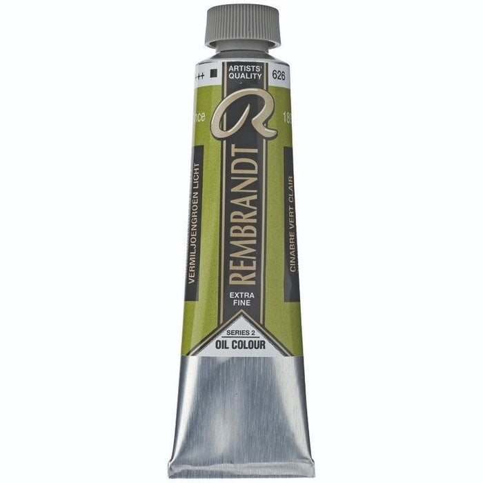 REMBRANDT OILS REMBRANDT Rembrandt Oil 40ml - 626 - Cinnabar Green Light S2