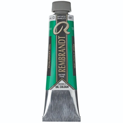REMBRANDT OILS REMBRANDT Rembrandt Oil 40ml - 681 - Phthalo Green Yellow S3