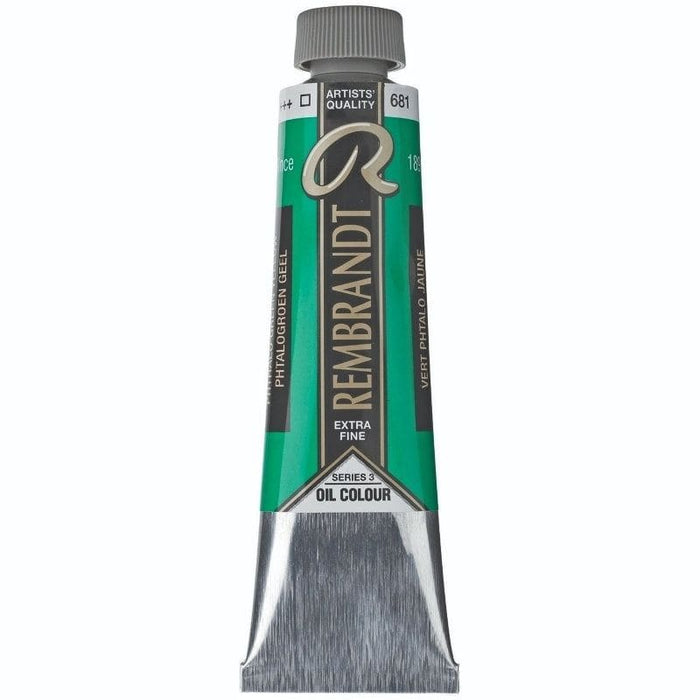 REMBRANDT OILS REMBRANDT Rembrandt Oil 40ml - 681 - Phthalo Green Yellow S3