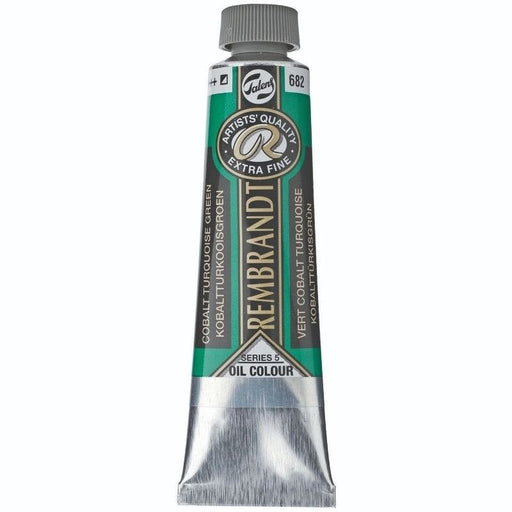 REMBRANDT OILS REMBRANDT Rembrandt Oil 40ml - 682 - Cobalt Turquoise Green S5