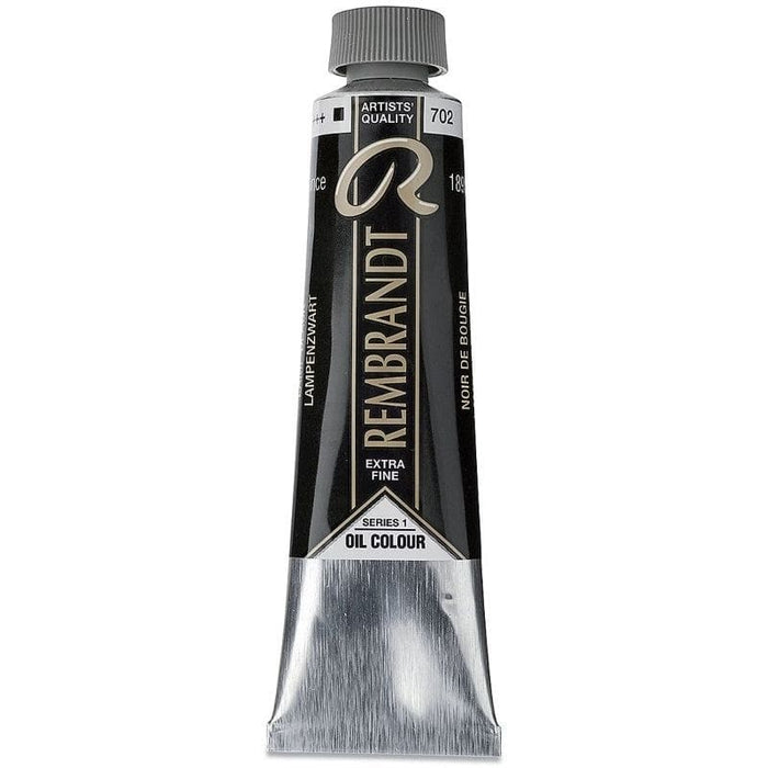 REMBRANDT OILS REMBRANDT Rembrandt Oil 40ml - 702 - Lamp Black S1