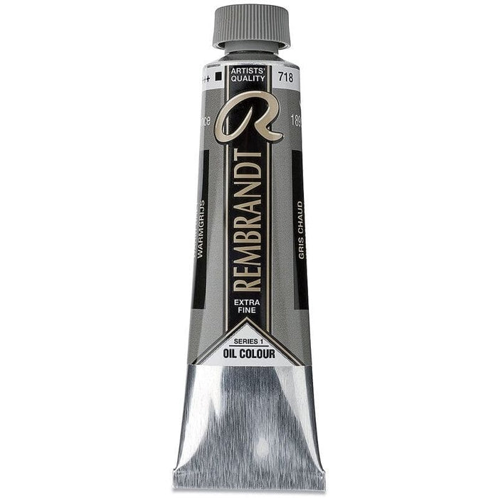 REMBRANDT OILS REMBRANDT Rembrandt Oil 40ml - 718 - Warm Grey S1