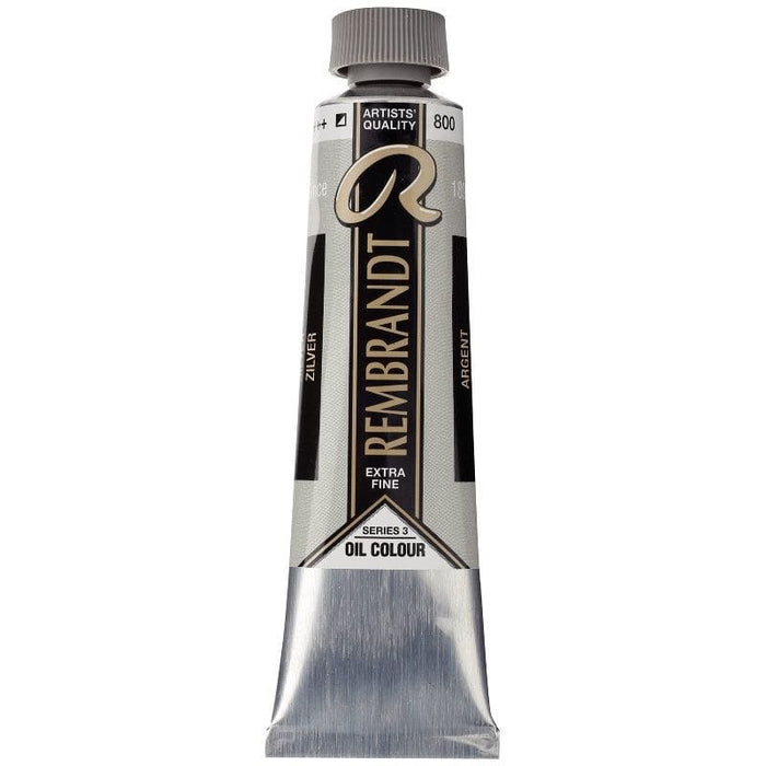 REMBRANDT OILS REMBRANDT Rembrandt Oil 40ml - 800 - Silver S3