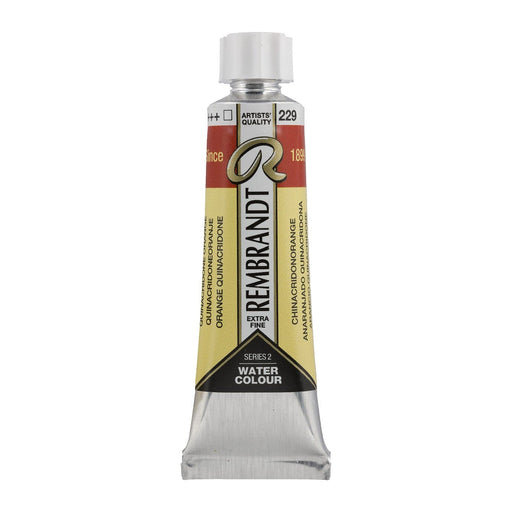 REMBRANDT WATERCOLOURS REMBRANDT WATERCOLOURS Rembrandt Watercolour 10ml - 229 - Quinacridone Orange