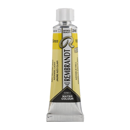 REMBRANDT WATERCOLOURS REMBRANDT WATERCOLOURS Rembrandt Watercolour 10ml - 246 - Azo Yellow Light