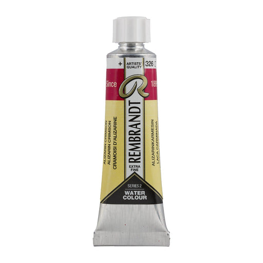 REMBRANDT WATERCOLOURS REMBRANDT WATERCOLOURS Rembrandt Watercolour 10ml - 326 - Alizarin Crimson