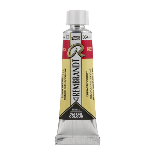 REMBRANDT WATERCOLOURS REMBRANDT WATERCOLOURS Rembrandt Watercolour 10ml - 364 - Quinacridone Red