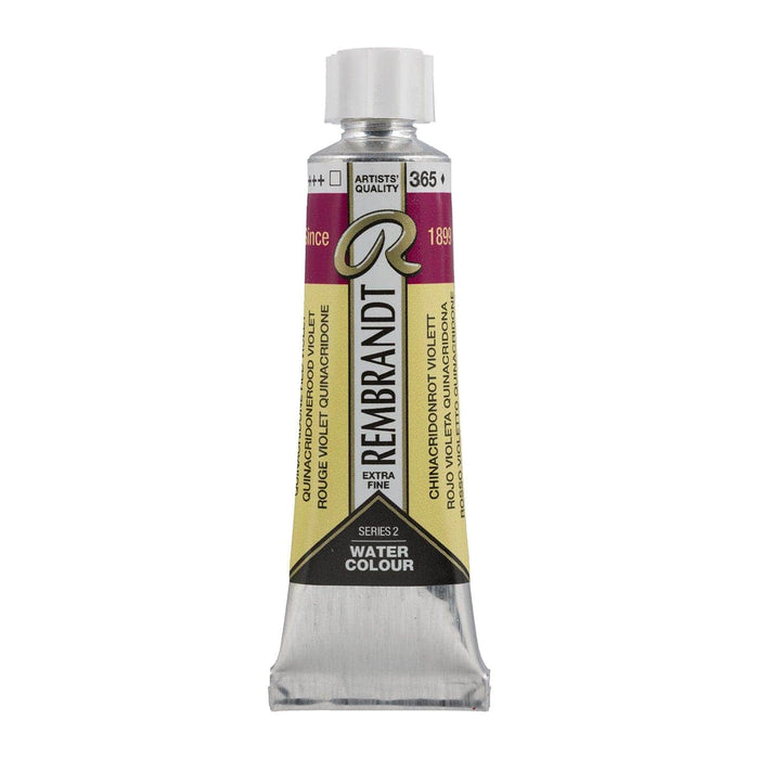 REMBRANDT WATERCOLOURS REMBRANDT WATERCOLOURS Rembrandt Watercolour 10ml - 365 - Quinacridone Red Violet