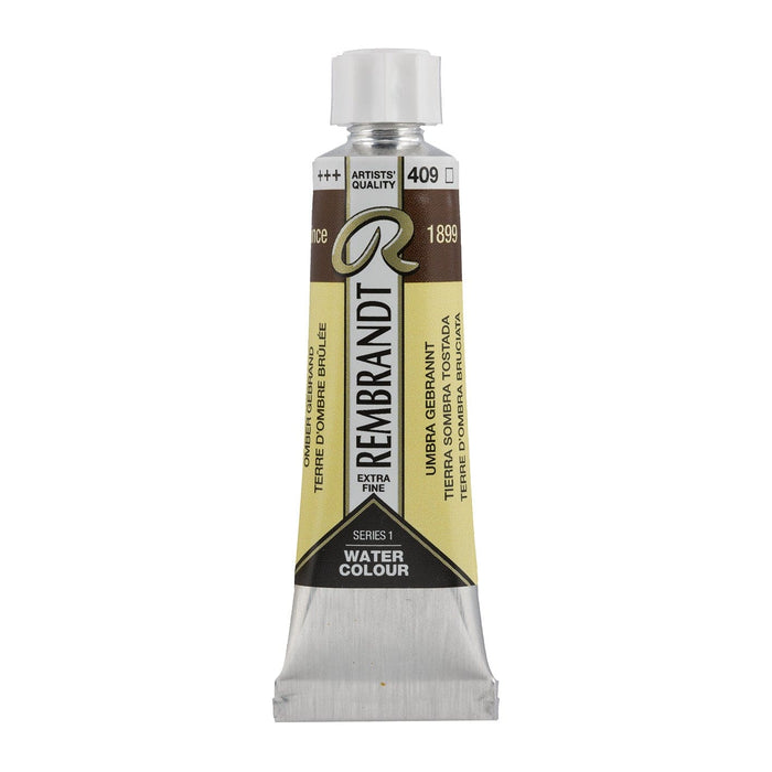 REMBRANDT WATERCOLOURS REMBRANDT WATERCOLOURS Rembrandt Watercolour 10ml - 409 - Burnt Umber