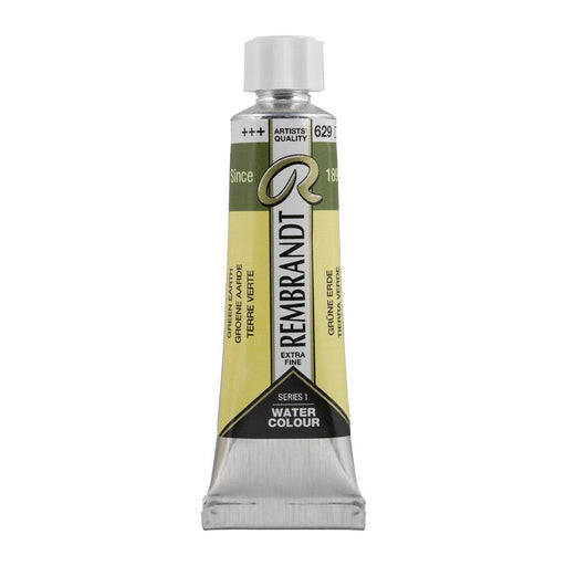 REMBRANDT WATERCOLOURS REMBRANDT WATERCOLOURS Rembrandt Watercolour 10ml - 629 - Green Earth