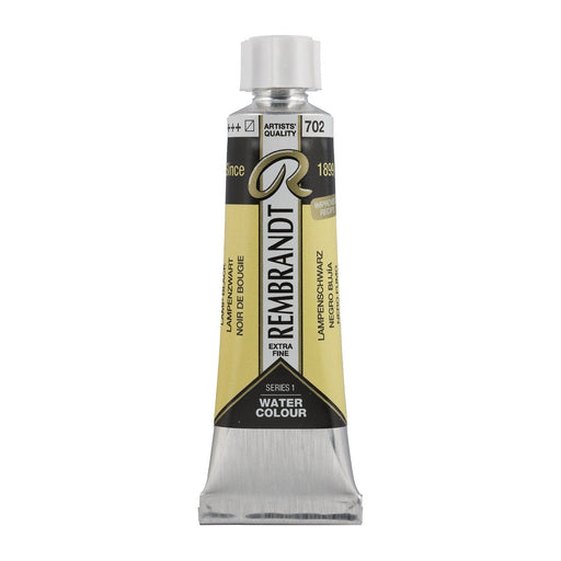 REMBRANDT WATERCOLOURS REMBRANDT WATERCOLOURS Rembrandt Watercolour 10ml - 702 - Lamp Black