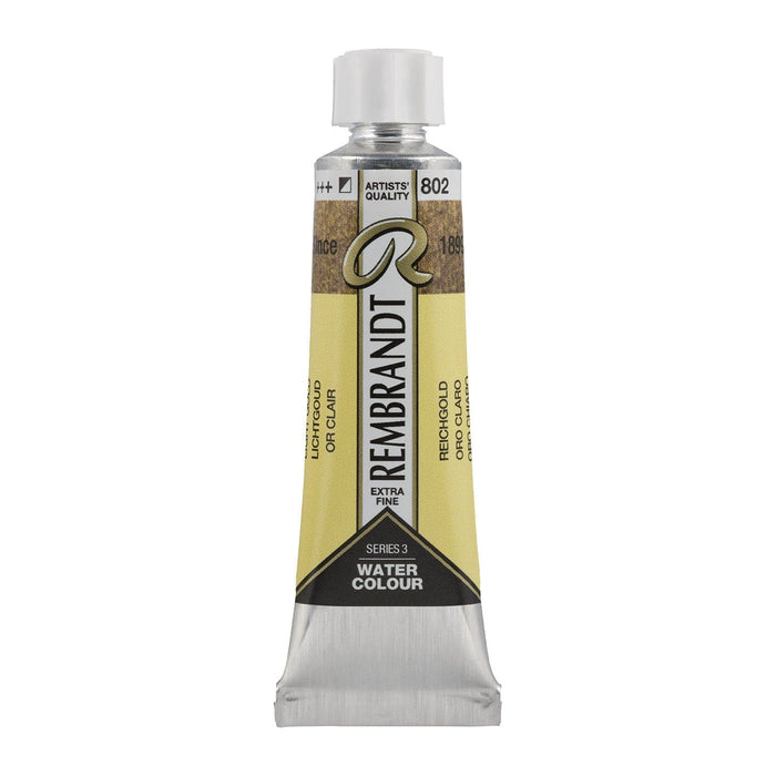 REMBRANDT WATERCOLOURS REMBRANDT WATERCOLOURS Rembrandt Watercolour 10ml - 802 - Light Gold