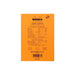 RHODIA Notepad Rhodia No. 16 Top Stapled Notepad A5 Blank Orange