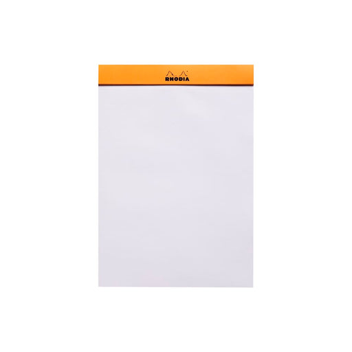 RHODIA Notepad Rhodia No. 16 Top Stapled Notepad A5 Blank Orange