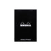 RHODIA Notepad Rhodia No. 16 Top Stapled Notepad A5 Dot Grid Black