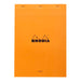 RHODIA Notepad Rhodia No. 18 Top Stapled Notepad A4 Blank Orange