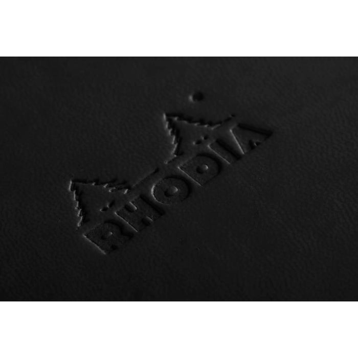 RHODIA Journal Rhodiarama Classic Hardcover Notebook A4 (Black Elastic) Dot Grid