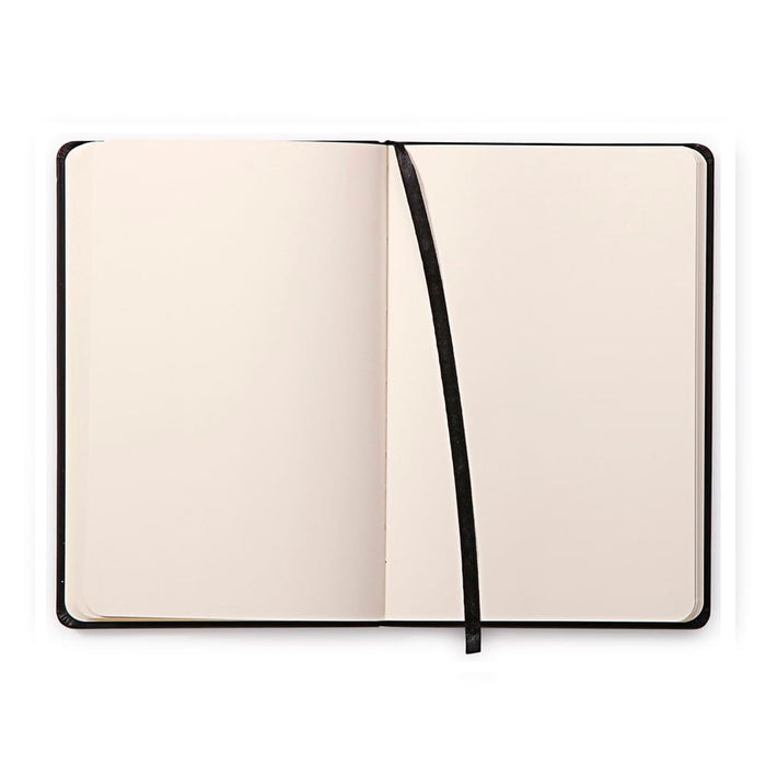 RHODIA Journal Rhodiarama Classic Hardcover Notebook A5 (Black Elastic) Blank