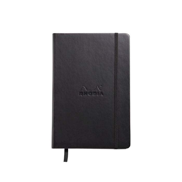 RHODIA Journal Rhodiarama Classic Hardcover Notebook A5 (Black Elastic) Dot Grid