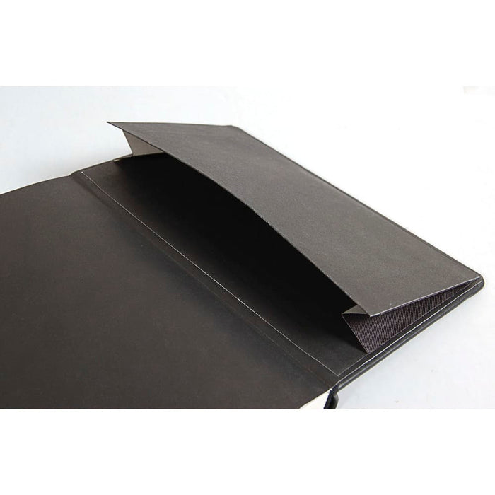 RHODIA Journal Rhodiarama Classic Hardcover Notebook Pocket (Black Elastic) Dot Grid