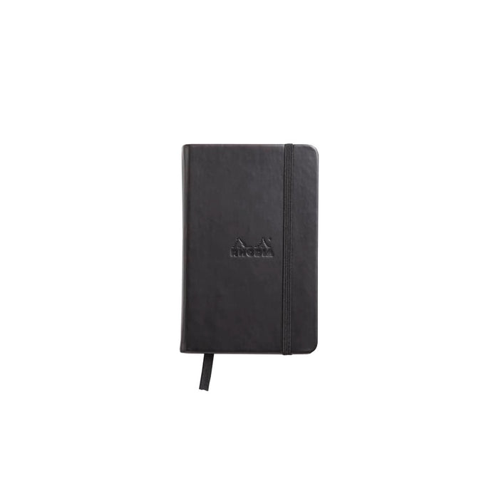 RHODIA Journal Rhodiarama Classic Hardcover Notebook Pocket (Black Elastic) Dot Grid