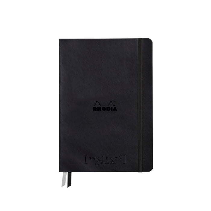 RHODIA Fine Art Rhodiarama Goalbook Creation A5 Blank Black