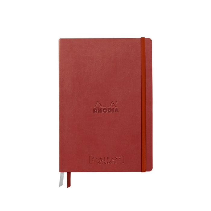 RHODIA Fine Art Rhodiarama Goalbook Creation A5 Blank Nacarat