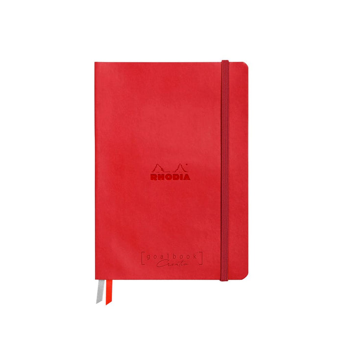 RHODIA Fine Art Rhodiarama Goalbook Creation A5 Blank Poppy Red