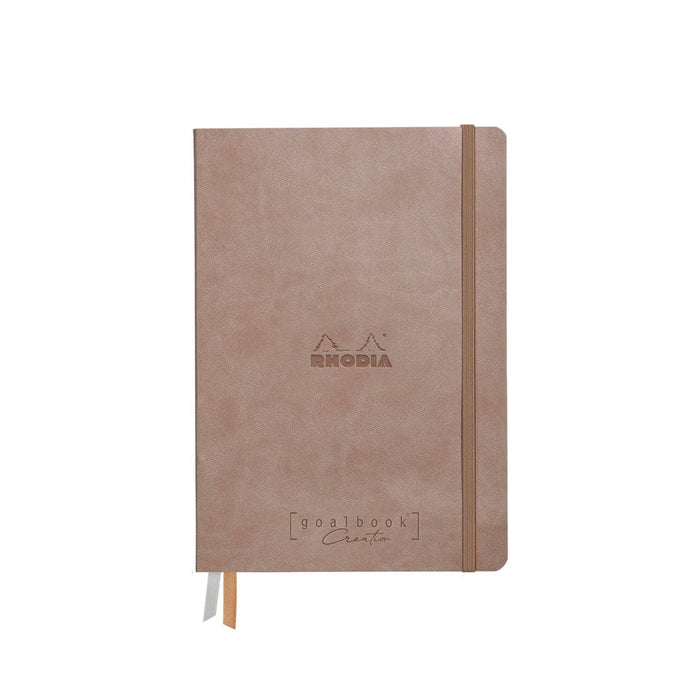 RHODIA Fine Art Rhodiarama Goalbook Creation A5 Blank Taupe